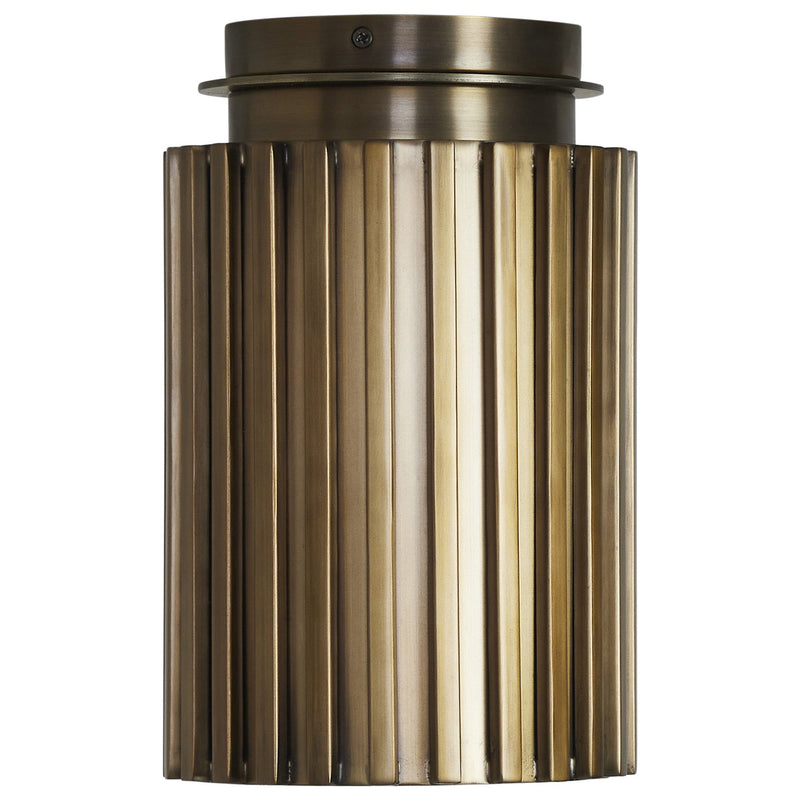Fenice Semi Flush Mount Plated Dark Antique Brushed Brass By Renwil Main View