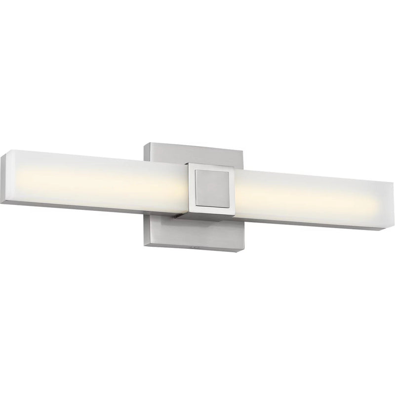 Fentress LED Vanity Light — 18 Inch, Brushed Nickel