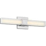 Fentress LED Vanity Light — 18 Inch, Chrome