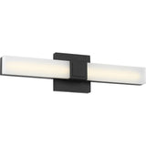 Fentress LED Vanity Light — 18 Inch, Midnight Black