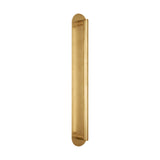 Fielle Wall Sconce Natural Brass Medium By Visual Comfort Modern Side View