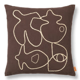 Figure Cushion Coffee Sand By Ferm Living