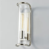 Fillmore Wall Sconce By Hudson Valley, Finish: Polished Nickel, Size: Small