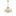 Filmore Chandelier 17.5'' Antique Gold Clear