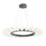 Fiori Ring Chandelier By Hammerton, Size: Large, Finish: Graphite 
