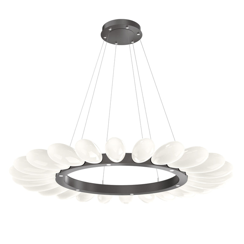 Fiori Ring Chandelier By Hammerton, Size: Large, Finish: Graphite 