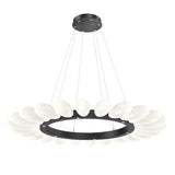 Fiori Ring Chandelier By Hammerton, Size: Large, Finish: Matte Black