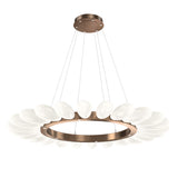 Fiori Ring Chandelier By Hammerton, Size: Large, Finish: Oil Rubbed Bronze