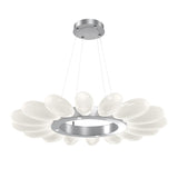Fiori Ring Chandelier By Hammerton, Size: Small, Finish: Classic Silver