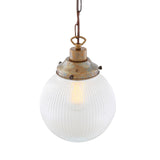 Fitzroy Pendant Light - Antique Brass