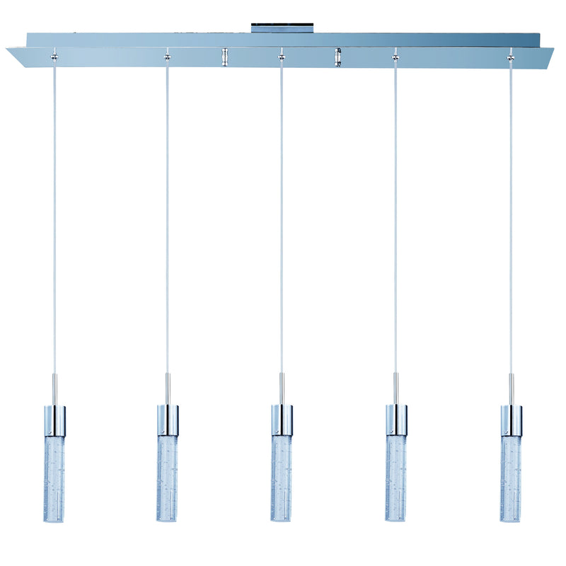 Fizz IV 5-Light LED Pendant by ET2