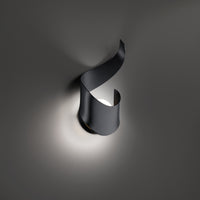 Flamme Outdoor Wall Light Black By Modern Forms With Light