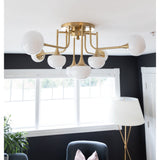 Fleming Semi Flush by Hudson Valley