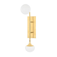 Fleming Wall Sconce - Aged Brass by Hudson Valley
