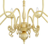 Flemish Single Tier Chandelier - Polished Brass
