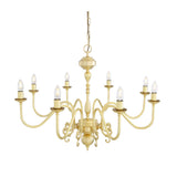 Flemish Single Tier Chandelier - Polished Brass