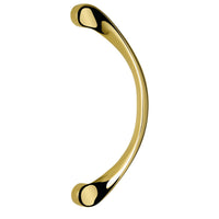 Flesso Door Pull in Polished Brass by Colombo Design