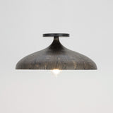 Fleur Flush Mount Black / Gold by Maxim Lighting