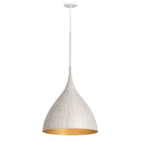 Fleur Pendant White/Gold by Maxim Lighting