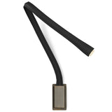 Flexiled Leather Wall Task Light Medium  Satin Bronze Black By Contradi 