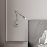 Flexiled Steel Wall Task Light Medium By Contradi - Lifestyle View