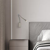 Flexiled Steel Wall Task Light Small By Contradi - Lifestyle View