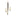 Flora Chandelier 3 Light, shown in Bronze, Opal Glass, by Hubbardton Forge