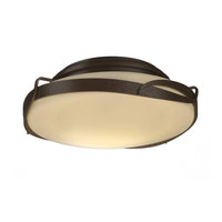 Flora Flush Mount in Bronze by Hubbardton Forge