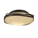 Flora Flush Mount in Bronze by Hubbardton Forge