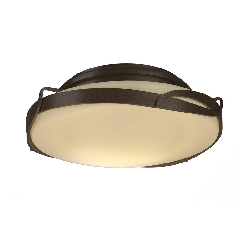 Flora Flush Mount in Bronze by Hubbardton Forge