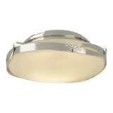 Flora Flush Mount in Sterling by Hubbardton Forge