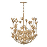 Flora Medium Multi Tier Chandelier - Burnished Gold - by Hinkley