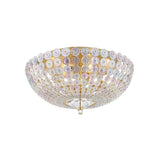 Floral Park Semi Flush - 16.5 Inch - Aged Brass by Hudson Valley