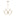 Florian 36-inch 8-light Brushed Gold and Clear Glass Chandelier