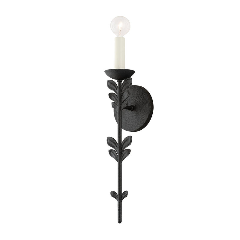 Florian Wall Sconce - Black Iron by Troy Lighting
