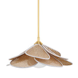 Florina Pendant - 28 Inch - Aged Brass by Hudson Valley