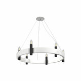 Flow 1517 Pendant Organic White by Accord