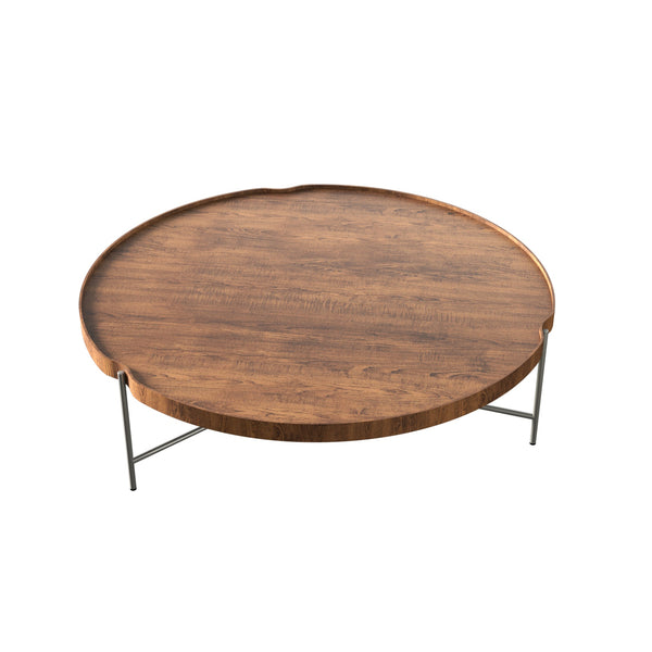 Flow Coffee Table By Accord, Finish: Imbuia