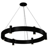 Flow Round Pendant Light Charcoal By Accord