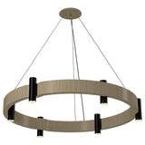 Flow Round Pendant Light Sand By Accord