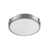 Floyd Flush Mount — 11 Inch, Brushed Nickel