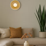 Flush Coupe Ceramic Wall Sconce