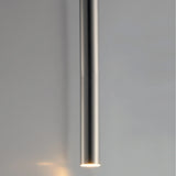 Flute 1-Light LED Pendant by ET2 - 4.75 Inch, Polished Chrome