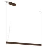Fly Linear Suspension Light Medium Brushed Bronze Nickel By Contradi