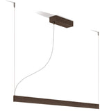 Fly Linear Suspension Light Small Anthracite By Contradi