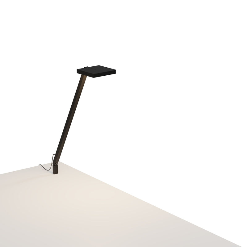 Focaccia Solo Desk Lamp By Koncept, Finish: Matte Black, Mount Option: Through Table