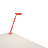 Focaccia Solo Desk Lamp By Koncept, Finish: Matte Fire Red, Mount Option: Grommet