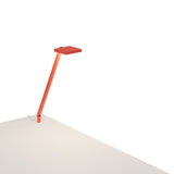 Focaccia Solo Desk Lamp By Koncept, Finish: Matte Fire Red, Mount Option: Through Table