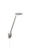 Focaccia Solo Desk Lamp By Koncept, Finish: Silver, Mount Option: Wall Mount