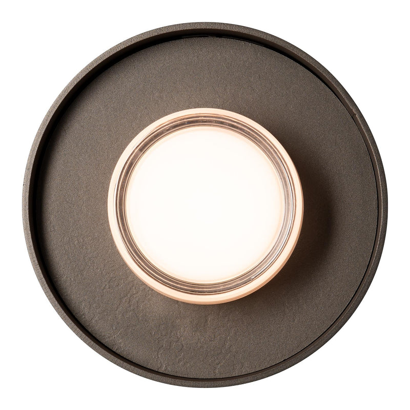 Focal Wall/Ceiling Light Small, shown in Oil Rubbed Bronze, Bronze, by Hubbardton Forge